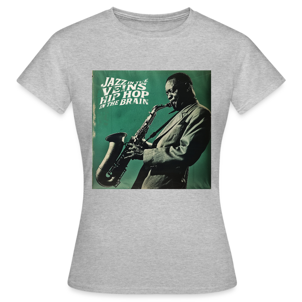 Groove in the Mind, T-shirt dam - gråmelerad