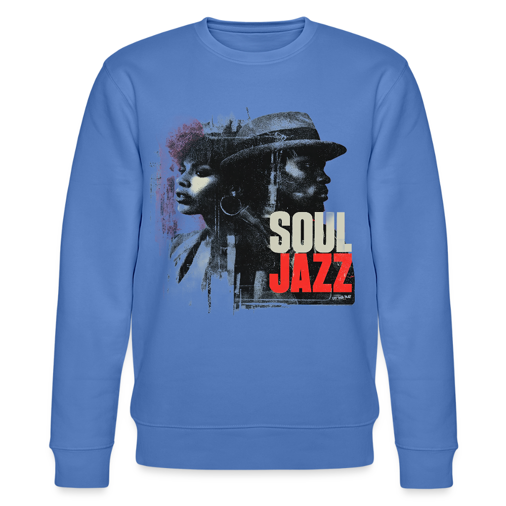 Soul Jazz Experience, Ekologisk sweatshirt CHANGER unisex från Stanley/Stella - blå