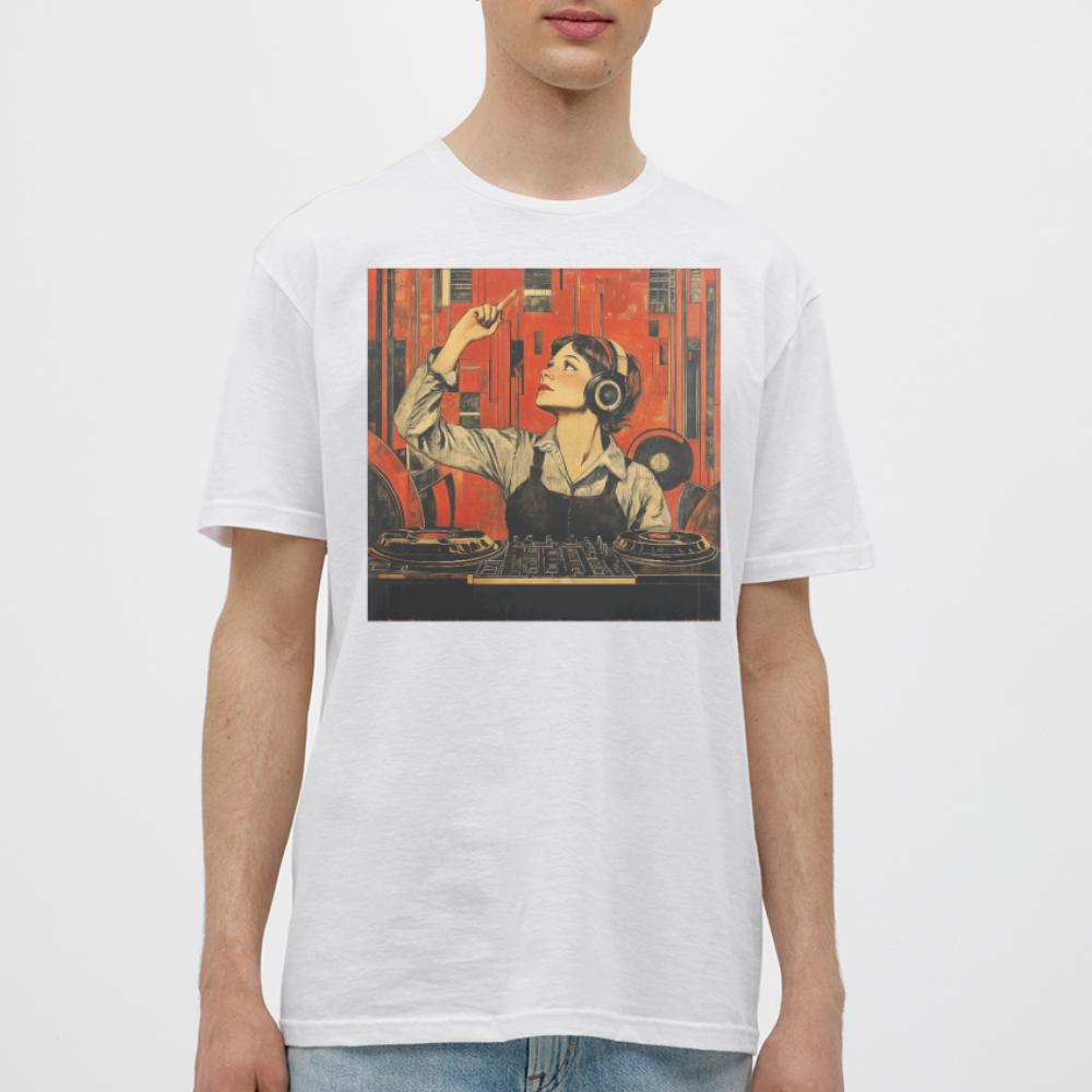 Revolutionens Rytm, T-shirt herr - vit