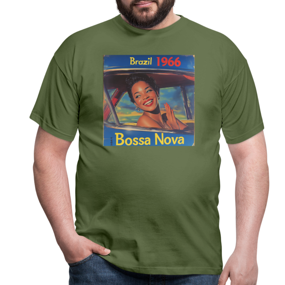 Isabela Costa, brazil 1966, T-shirt herr - Militärgrön