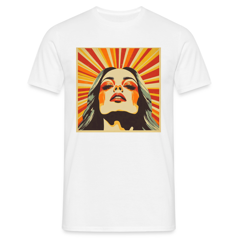 Dagens Första Strålar, T-shirt herr - vit