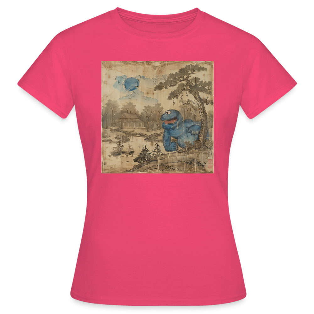 Uramiko vid floden, T-shirt dam - azalea