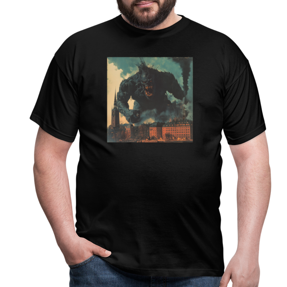 Helvetesstorm över Staden, T-shirt herr - svart