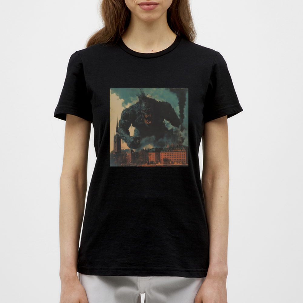 Helvetesstorm över Staden, T-shirt dam - svart