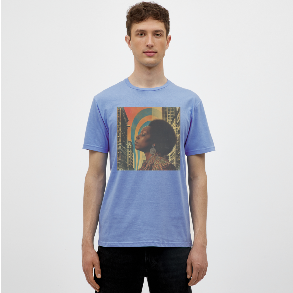 Jazz in the Moonlight, T-shirt herr - carolina blue