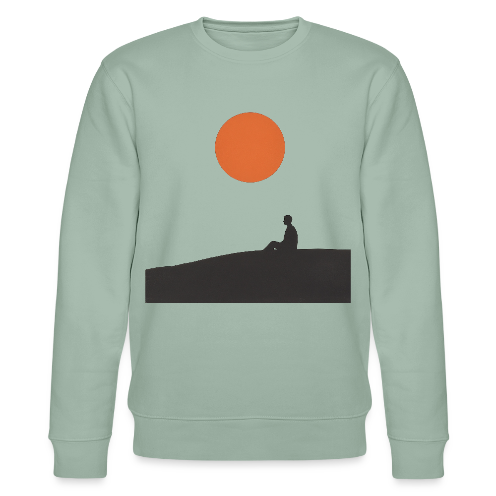 Under the sun, Ekologisk sweatshirt CHANGER unisex från Stanley/Stella - ljus grågrön