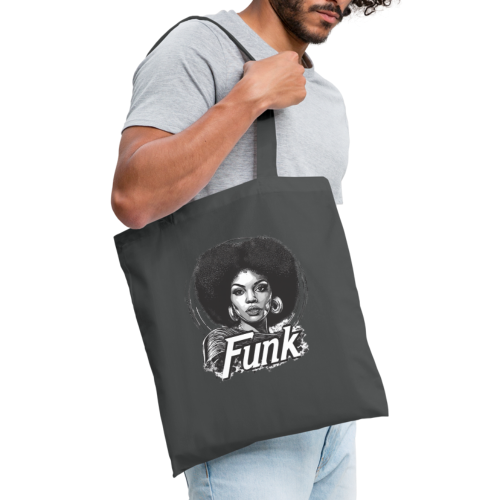 Funk Queen: Power in Motion, (transparent bakgrund) TygvÀska - grafitgrÄ