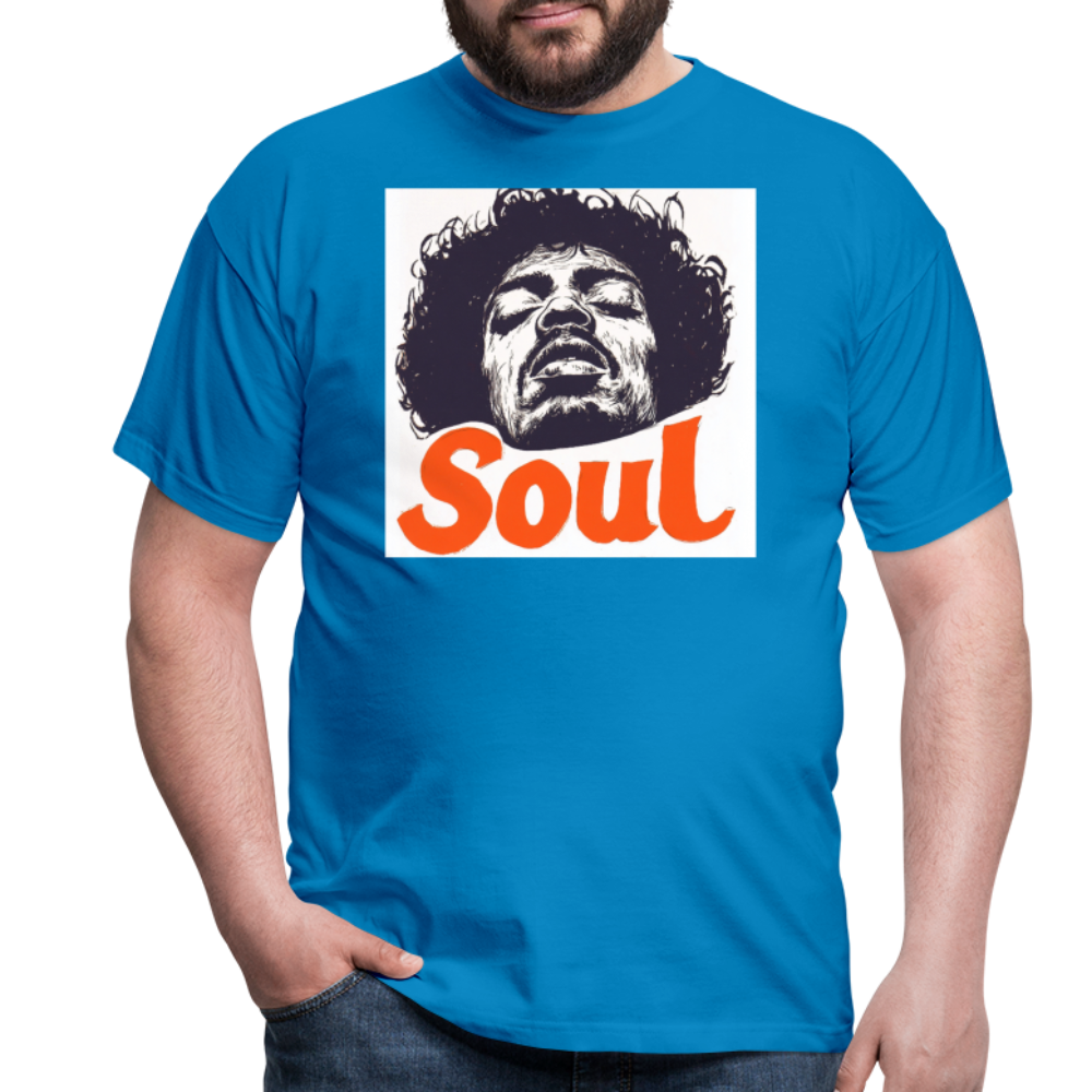 Kärlek, frihet och rättvisa, T-shirt herr - kungsblå