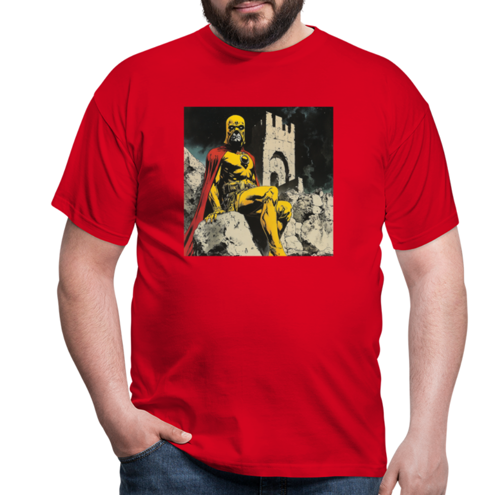 Orkalon, T-shirt herr - röd