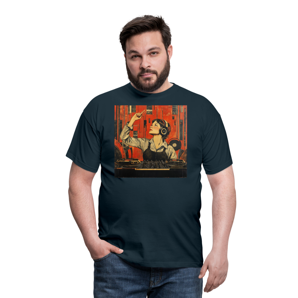 Revolutionens Rytm, T-shirt herr - marinblå