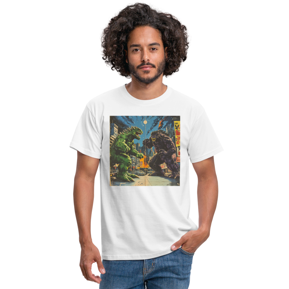 Kampen vid Solnedgången, T-shirt herr - vit