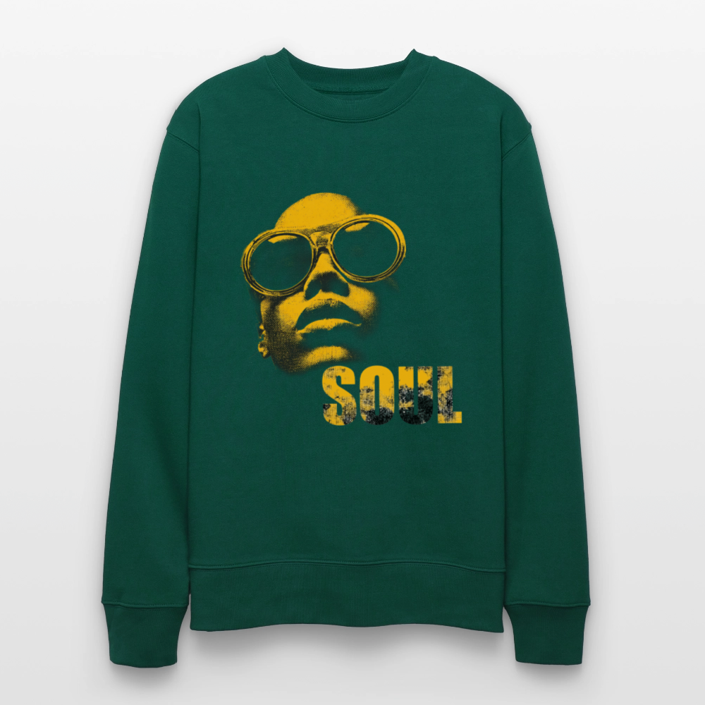 Golden Soul, Ekologisk sweatshirt CHANGER unisex från Stanley/Stella - skogsgrön