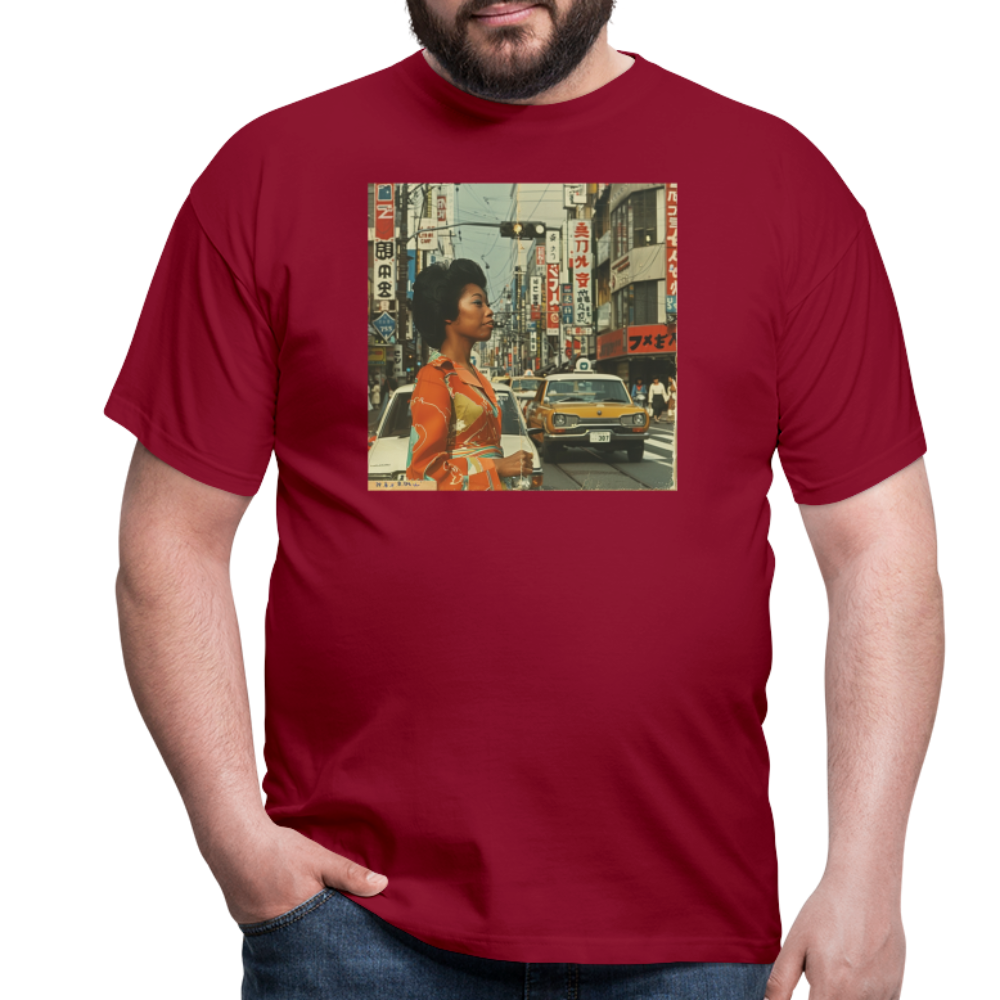 Yumi Sakamoto, T-shirt herr - tegelröd