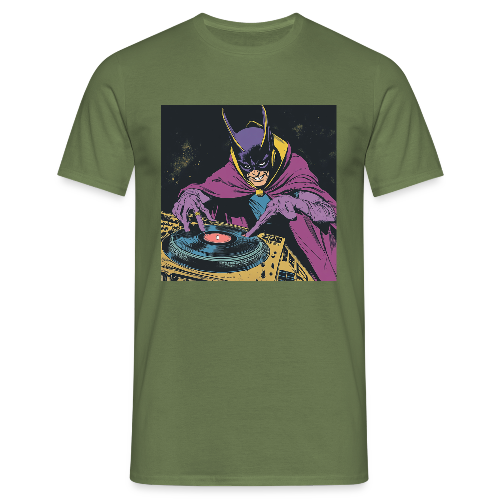 Purple Pulse, T-shirt herr - Militärgrön