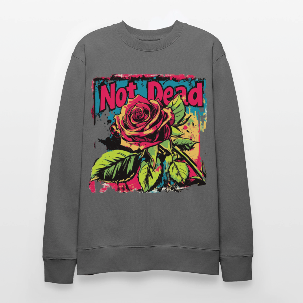 Den Eviga Rosen, Ekologisk sweatshirt CHANGER unisex från Stanley/Stella - kolgrå