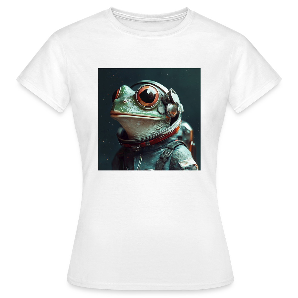 AstroFrog Amazonas, T-shirt dam - vit