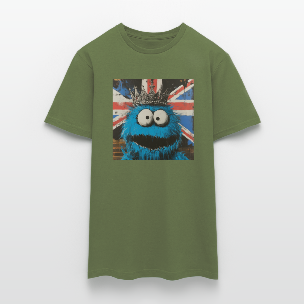 Monsters & Monarchs, T-shirt herr - Militärgrön