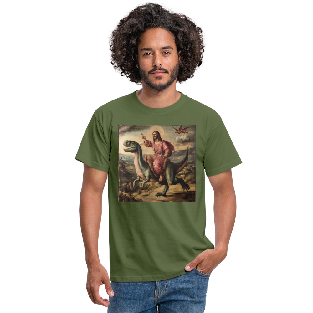 Ritten genom Tiden, T-shirt herr - Militärgrön