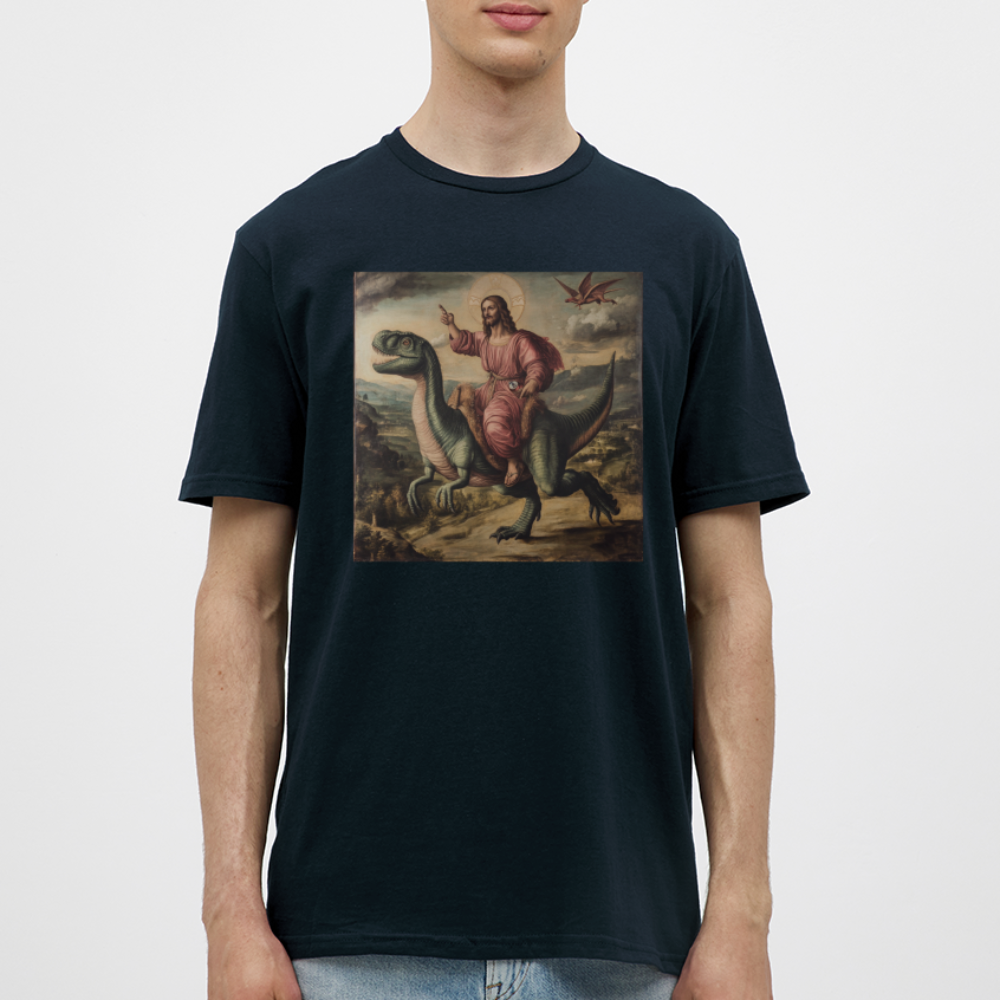 Ritten genom Tiden, T-shirt herr - marinblå