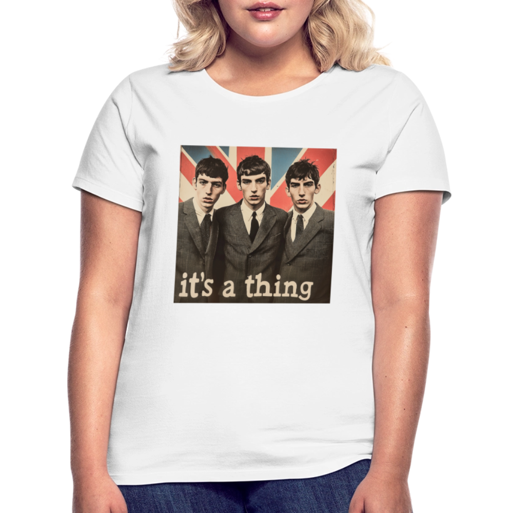 British, Bold & Unapologetic, T-shirt dam - vit