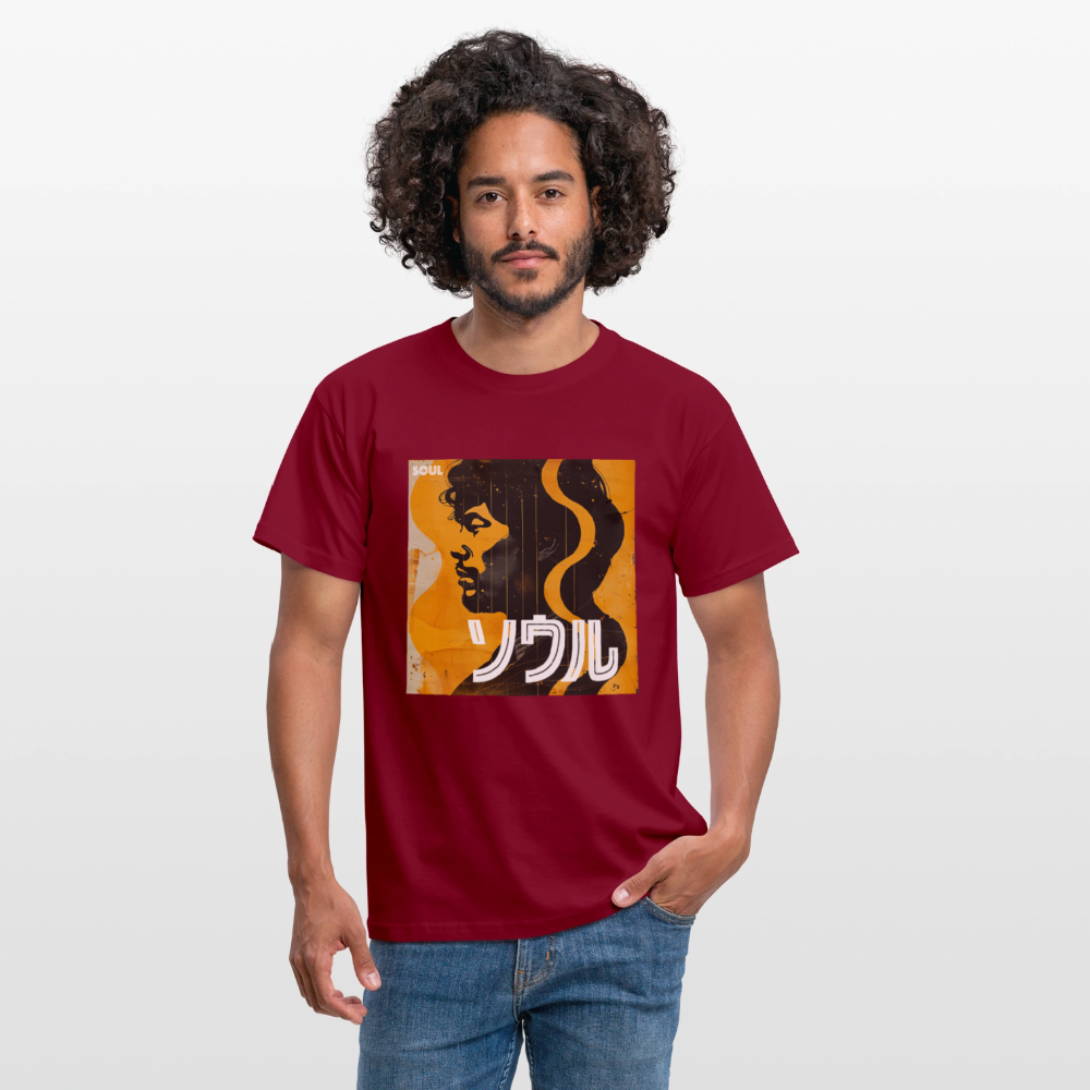 Nippon Grooves, T-shirt unisex - tegelröd