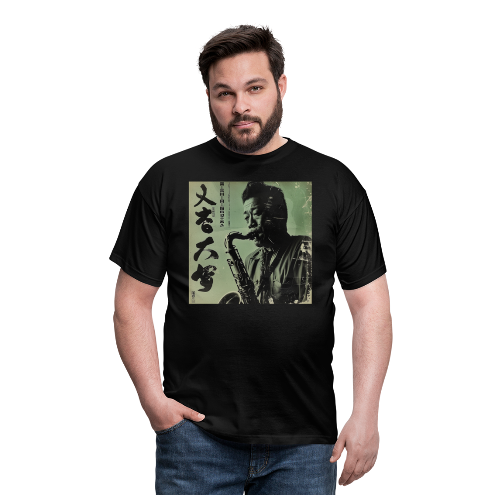 Live Mount Fuji Jazzcafé , T-shirt herr - svart