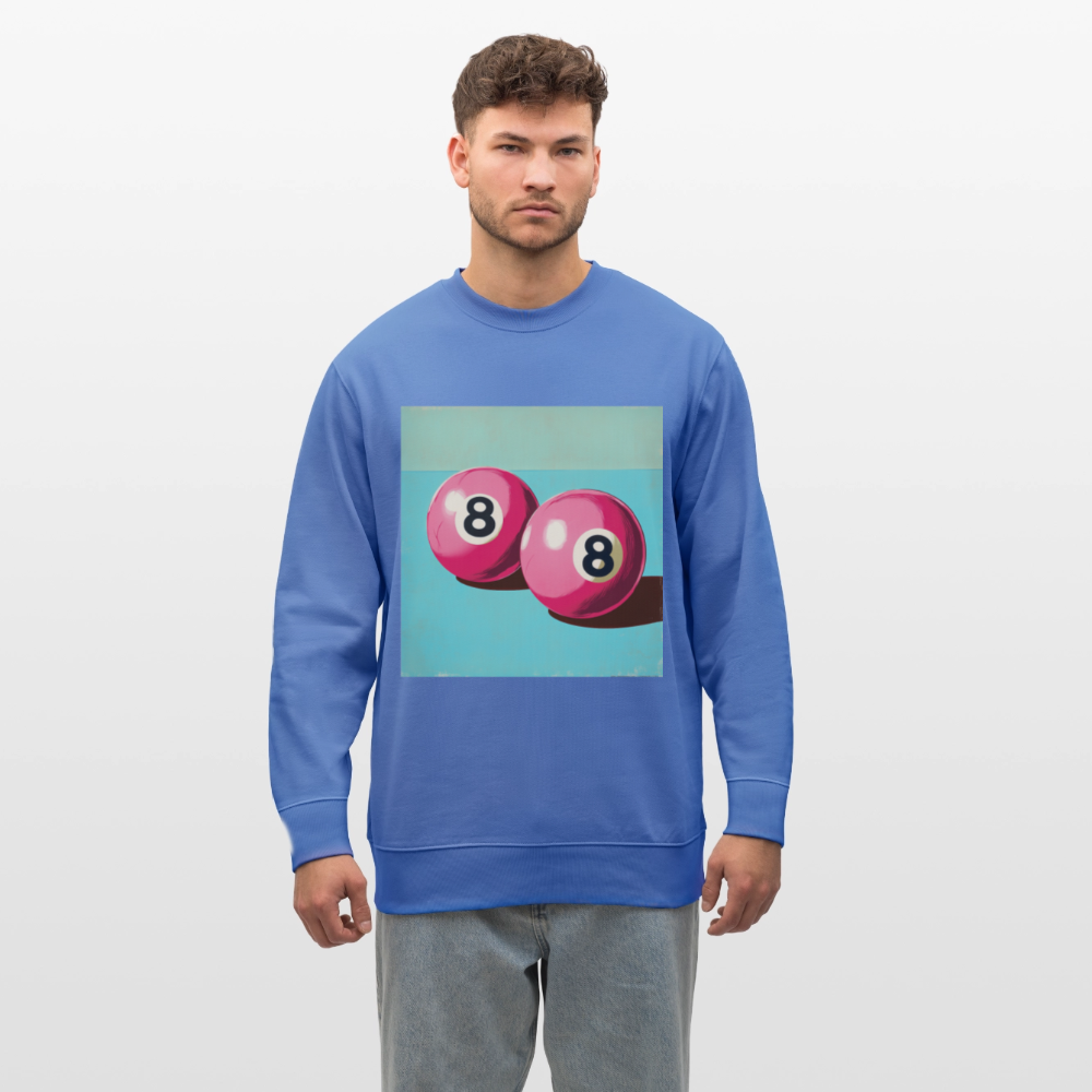 Rosa Rivaler, Ekologisk sweatshirt CHANGER unisex från Stanley/Stella - blå