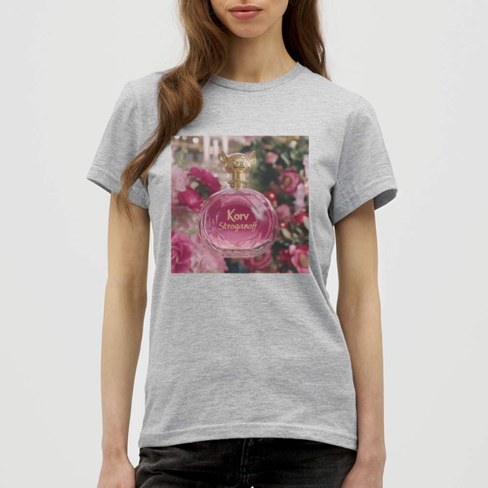 Eau de Toilette, T-shirt dam - gråmelerad