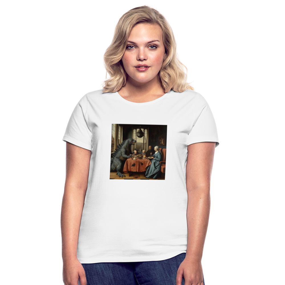 Familjens Fest med Gäst, T-shirt dam - vit