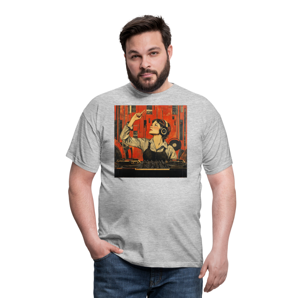 Revolutionens Rytm, T-shirt herr - gråmelerad