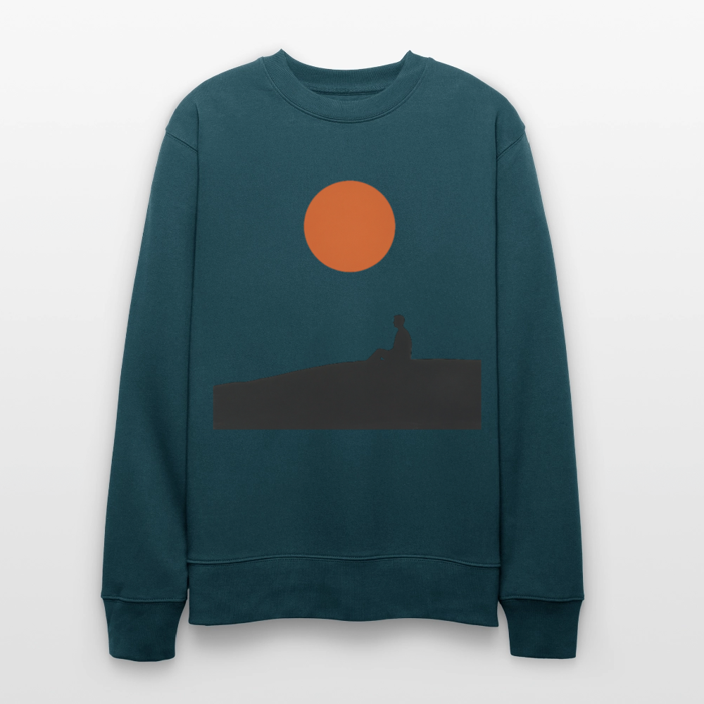 Under the sun, Ekologisk sweatshirt CHANGER unisex från Stanley/Stella - mörk petrol