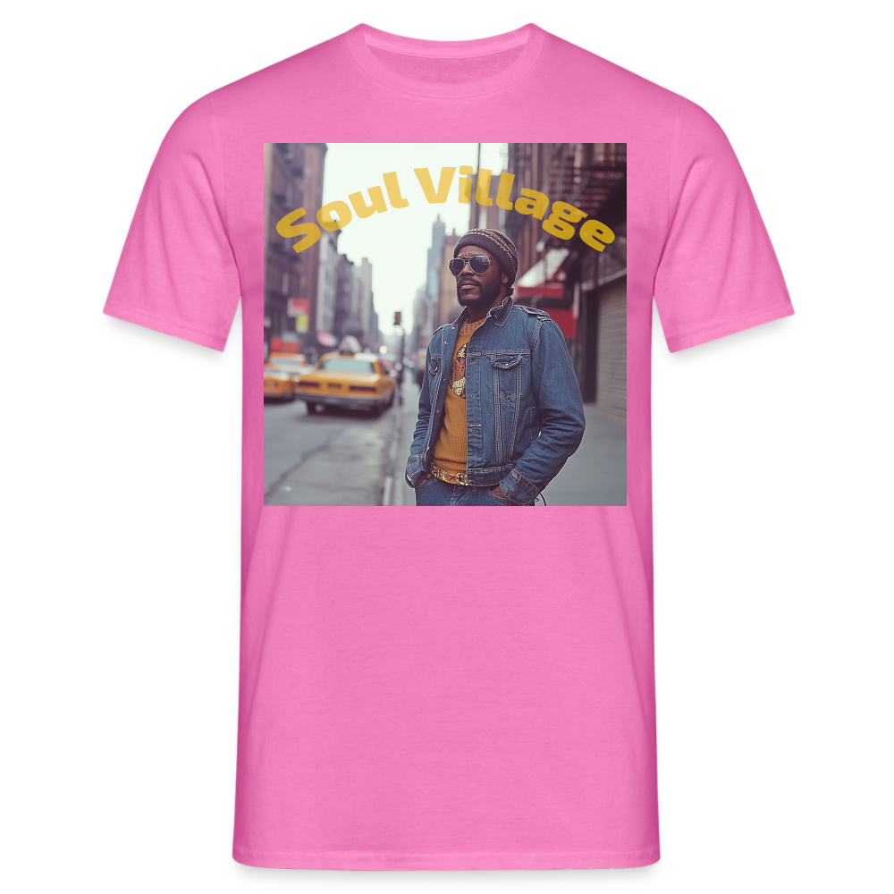 Soul Village, T-shirt herr - rosa