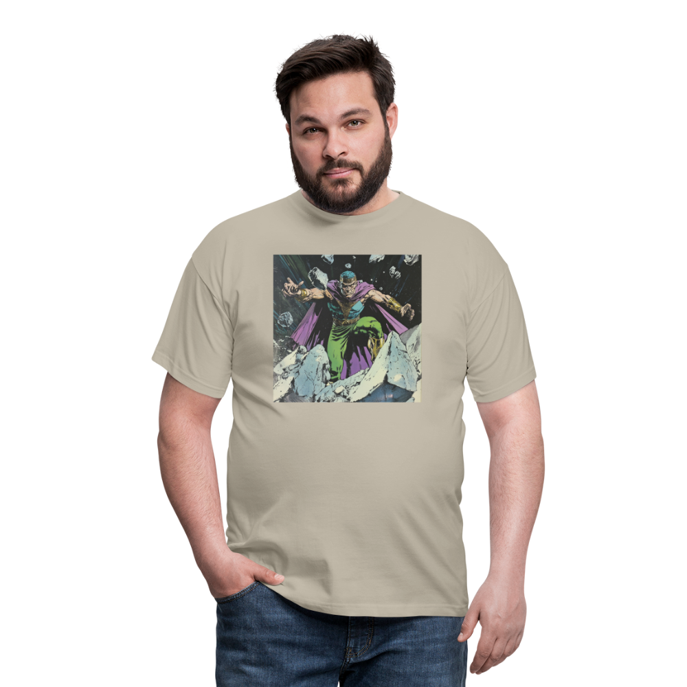 Granitus, T-shirt herr - sandbeige