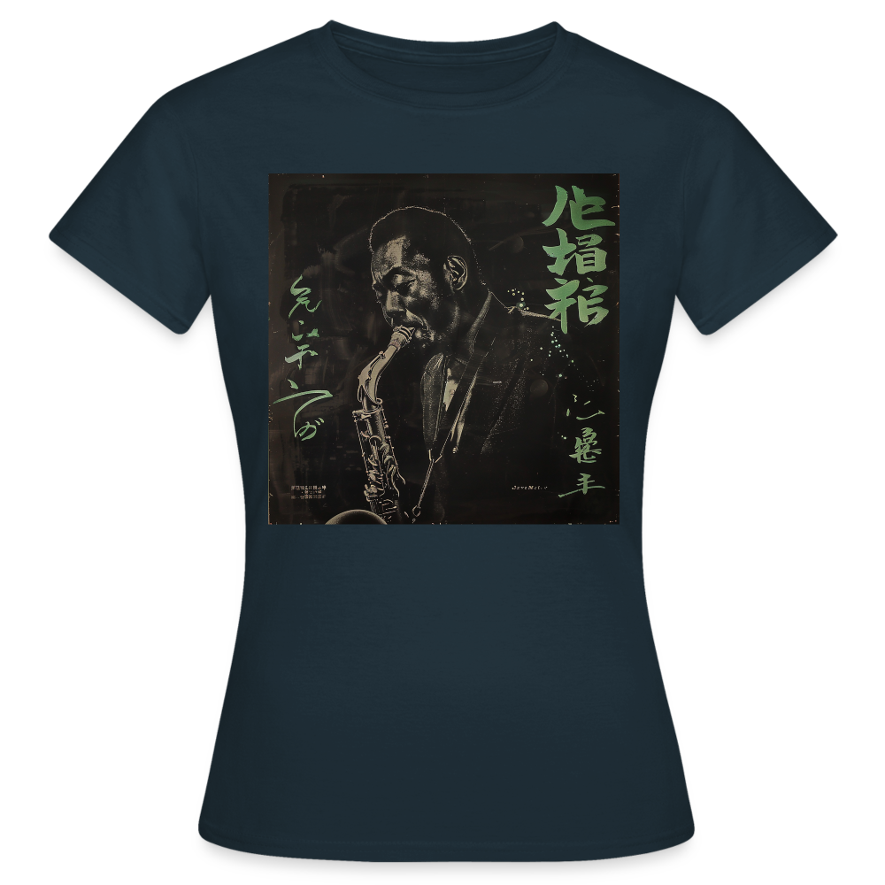 Nasi Goreng Prabowo 1972, T-shirt dam - marinblå