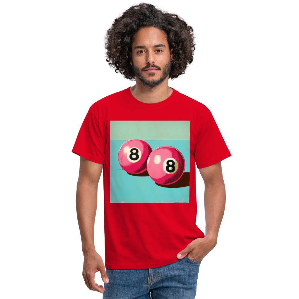 Rosa Rivaler, T-shirt herr - röd