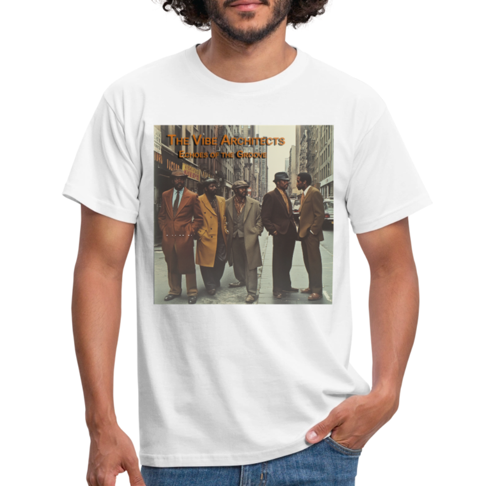 The Vibe Architects, T-shirt herr - vit