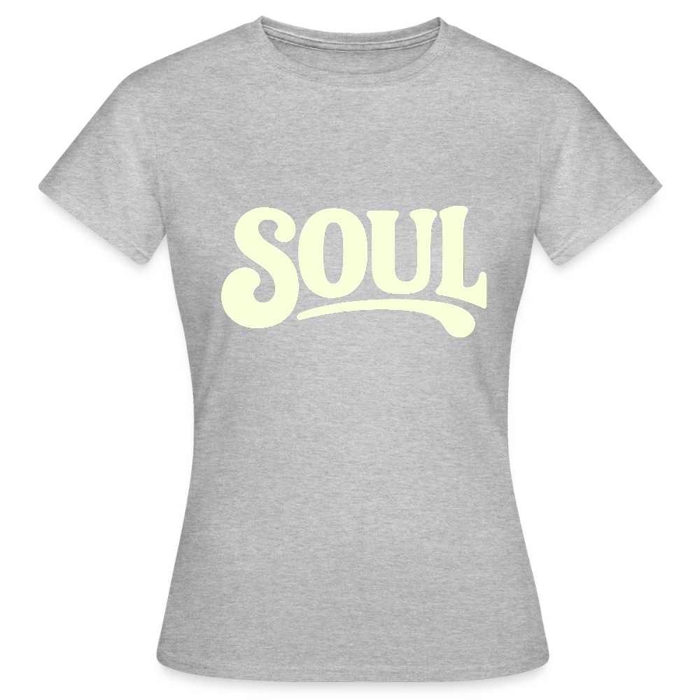 All About Soul, T-shirt dam - gråmelerad