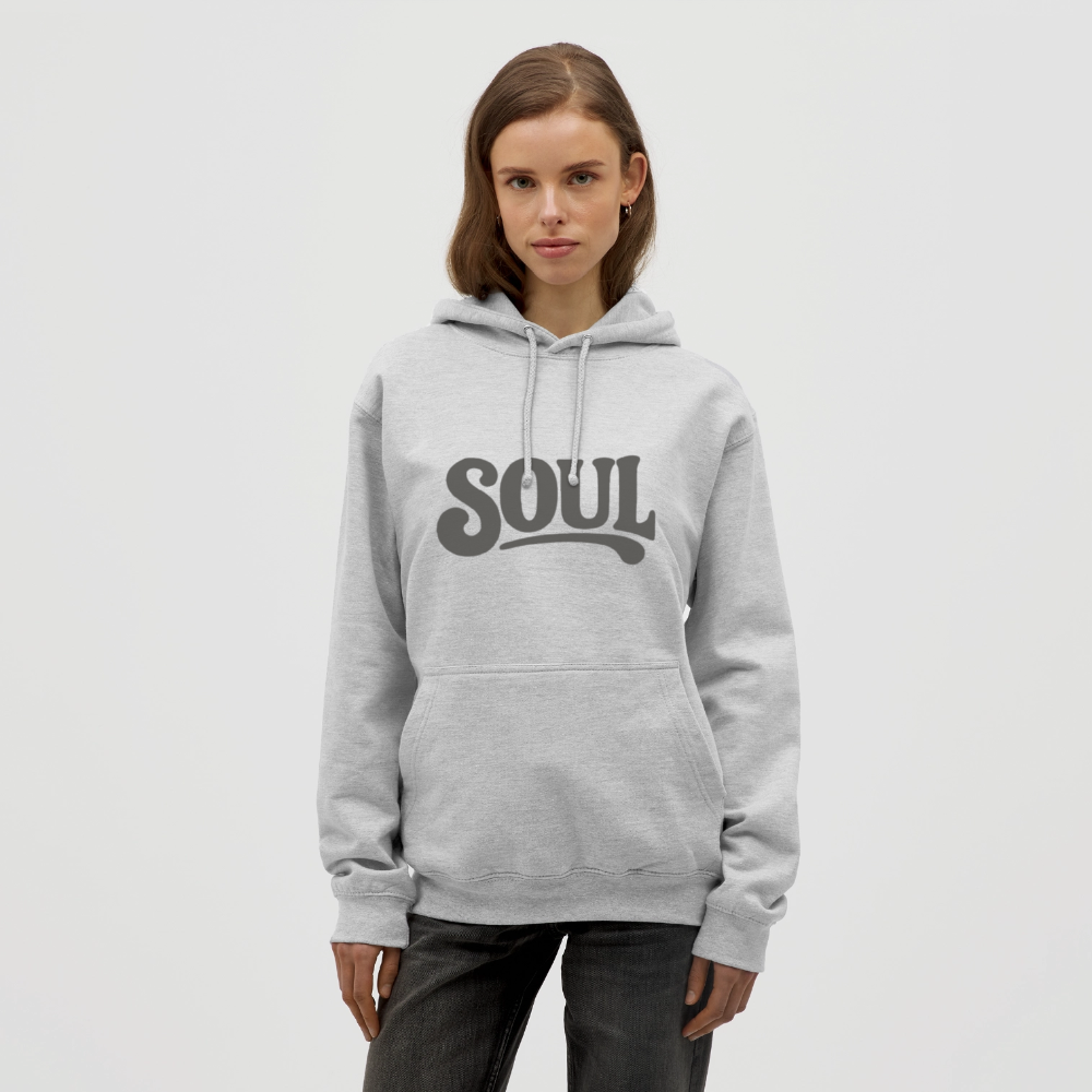 All About Soul, Luvtröja unisex - ljusgråmelerad