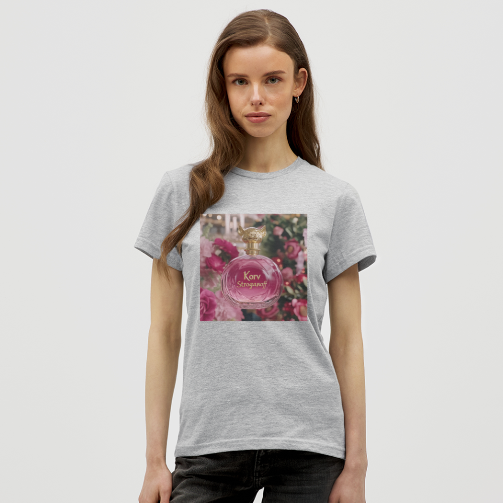 Eau de Toilette, T-shirt dam - gråmelerad