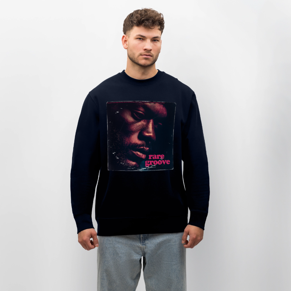 Groove Dust, Ekologisk sweatshirt CHANGER unisex från Stanley/Stella - marinblått