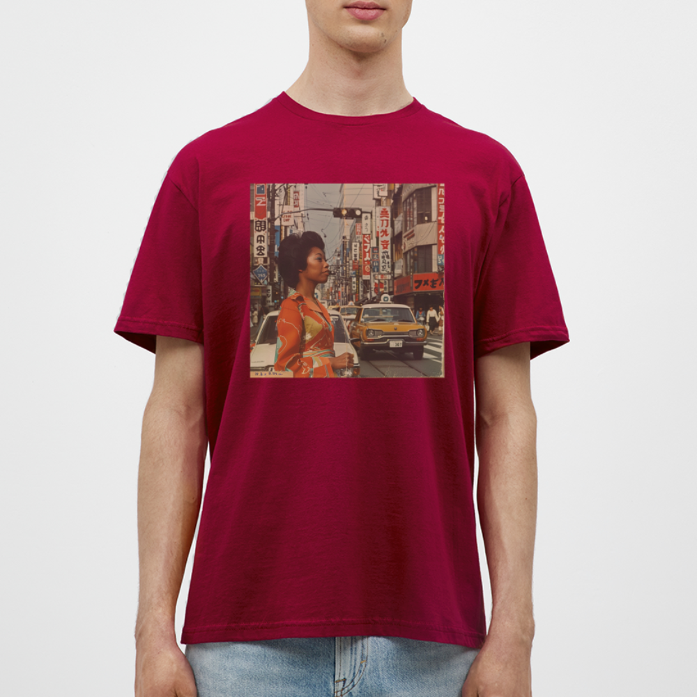 Yumi Sakamoto, T-shirt herr - tegelröd