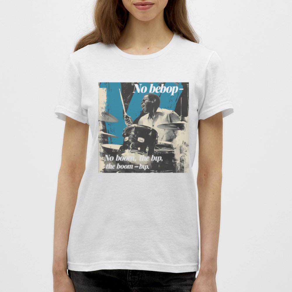 Push It Bebop, T-shirt dam - vit