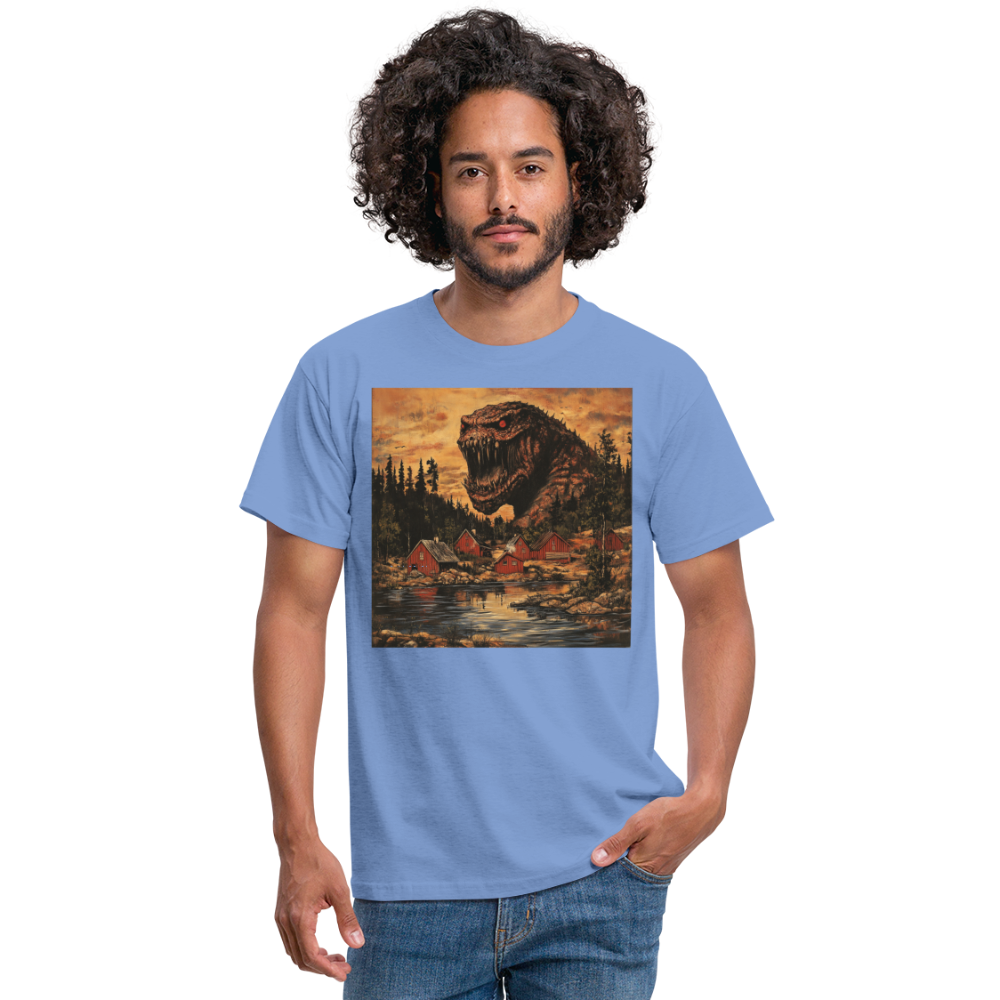 När Draken Vaknade vid Siljan, T-shirt herr - carolina blue