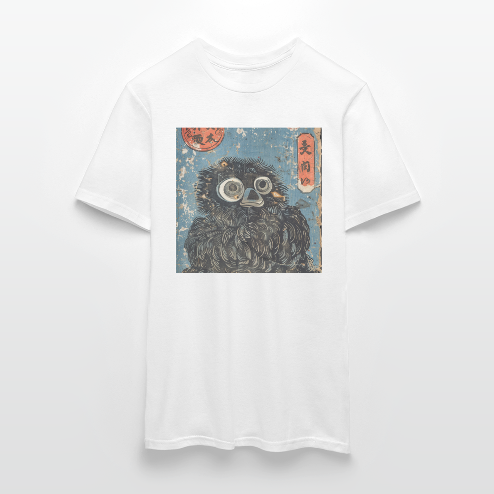 Denimiko, T-shirt herr - vit