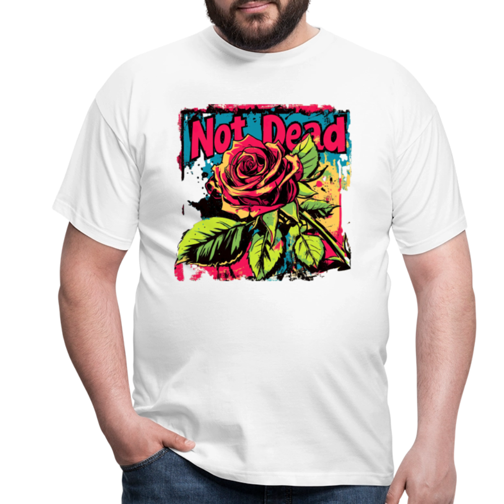 Den Eviga Rosen, T-shirt herr - vit