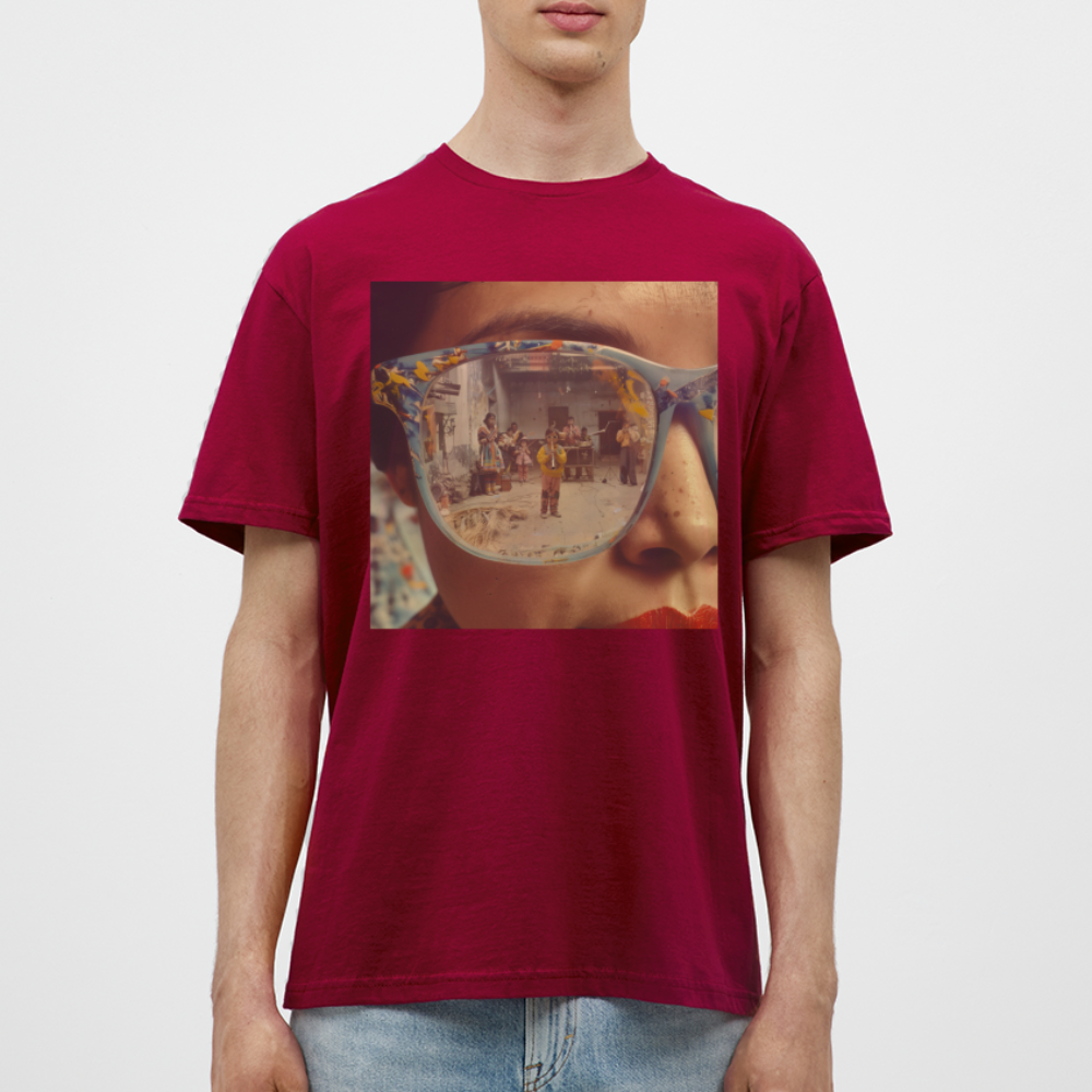 Reflektioner av Anderna, T-shirt herr - tegelröd