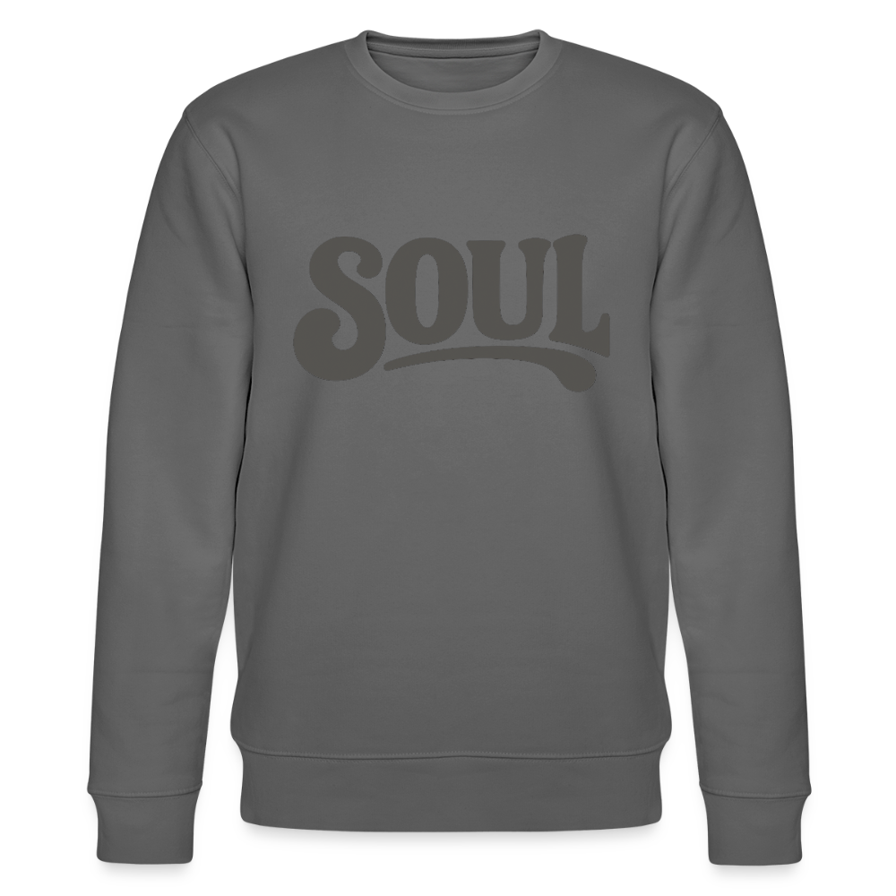 All About Soul, Ekologisk sweatshirt CHANGER unisex från Stanley/Stella - kolgrå