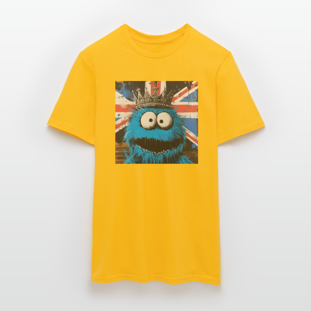 Monsters & Monarchs, T-shirt herr - gul