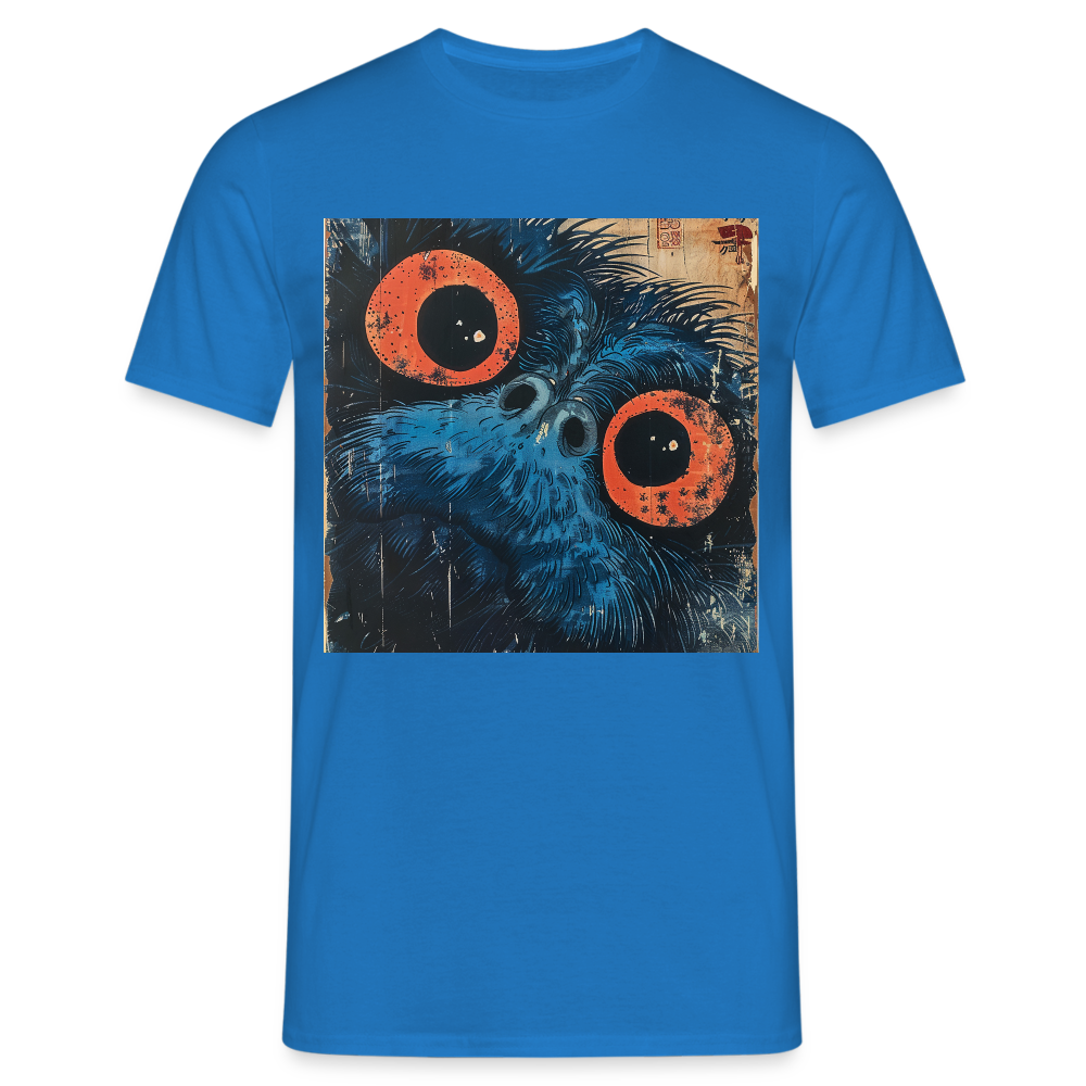 Den blå vännen, T-shirt herr - kungsblå