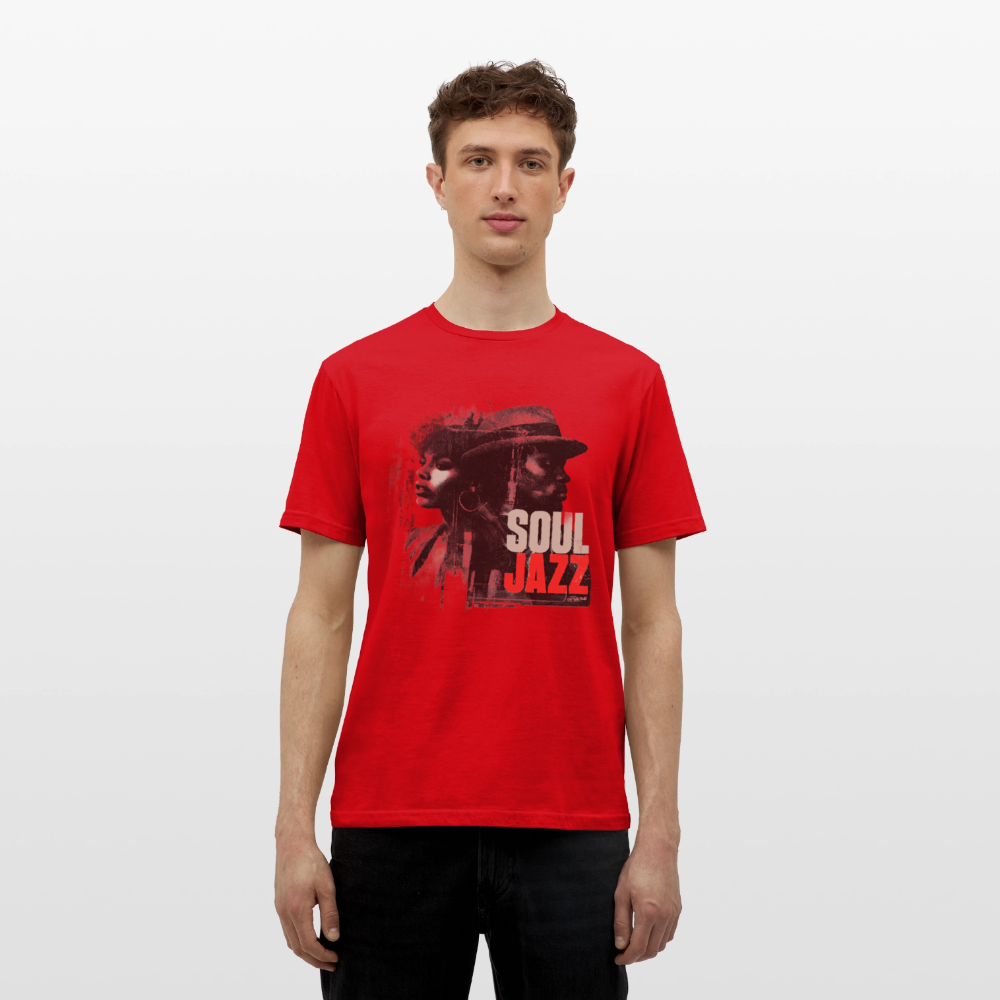 Soul Jazz Experience, T-shirt unisex - röd
